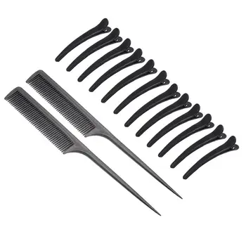 14pcs Clip with Comb Durable Partition Clamp Duckbill Clip for Home Indoor Inside
14pcs Clip with Comb Durable Partition Clamp Duckbill Clip for Home Indoor Inside