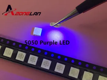 1000pcs Ultra Bright 5050 LED SMD Purple UV Chip Surface Mount 20mA Light-Emitting Diode LED SMT Bead Lamp Light DIY Practice
1000pcs Ultra Bright 5050 LED SMD Purple UV Chip Surface Mount 20mA Light-Emitting Diode LED SMT Bead Lamp Light DIY Practice