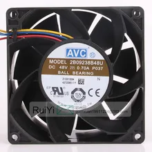 2B09238B48U 9038 48V 0.70a 9CM Violent Inverter Cooling Fan 90X90X38MM Double Bearing Line 4 Pins Gamer Cabinet Water Cooler Cpu
2B09238B48U 9038 48V 0.70a 9CM Violent Inverter Cooling Fan 90X90X38MM Double Bearing Line 4 Pins Gamer Cabinet Water Cooler Cpu