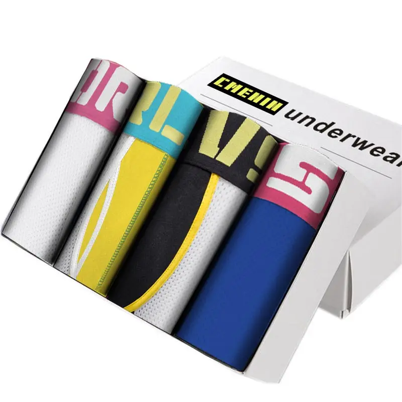 4pcs Sexy Gay Men Underwear Boxer Solid Mesh Breathable Push Up Hip Underpants Comfortable Boxers Men Boxershorts Lingerie
4pcs Sexy Gay Men Underwear Boxer Solid Mesh Breathable Push Up Hip Underpants Comfortable Boxers Men Boxershorts Lingerie