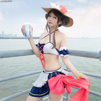 Anime! Princess Connect! Re:Dive Amano Suzume Swimsuit Game Suit Sexy Uniform Cosplay Costume Summer Swimwear Free Shipping
Anime! Princess Connect! Re:Dive Amano Suzume Swimsuit Game Suit Sexy Uniform Cosplay Costume Summer Swimwear Free Shipping