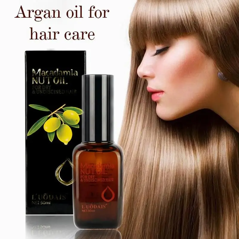 50ML Multi-functional Moroccan Argan Hair Oil Hair Moisturizing Repair Dry Damage Absorbed Oils Nourish Scalp Treatments
50ML Multi-functional Moroccan Argan Hair Oil Hair Moisturizing Repair Dry Damage Absorbed Oils Nourish Scalp Treatments
