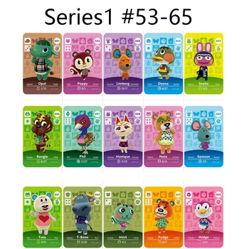 Series 1 (53-65) Animal Crossing Card Amiibo Cards locks nfc Card Work for Switch NS 3ds Games Series 1 (53 to 65) Animal Cross
Series 1 (53-65) Animal Crossing Card Amiibo Cards locks nfc Card Work for Switch NS 3ds Games Series 1 (53 to 65) Animal Cross