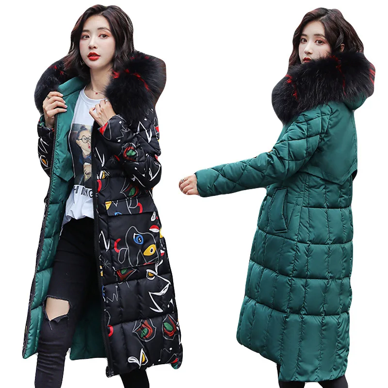OHRYIYIE Plus Size 5XL Women's Reversible Winter Jackets Women Parkas 2019 Autumn Winter Women Big Faux Fur Collar Hooded Coats
OHRYIYIE Plus Size 5XL Women's Reversible Winter Jackets Women Parkas 2019 Autumn Winter Women Big Faux Fur Collar Hooded Coats