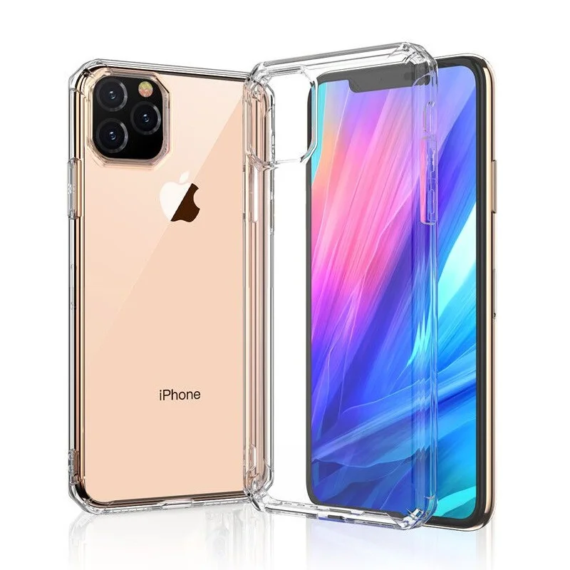 50pcs Anti-Knock TPU Case For iPhone 11 Pro Max Shockproof Cover For iPhone 11 Pro 2019 Transparent Mobile Phone Cases EEMIA
50pcs Anti-Knock TPU Case For iPhone 11 Pro Max Shockproof Cover For iPhone 11 Pro 2019 Transparent Mobile Phone Cases EEMIA