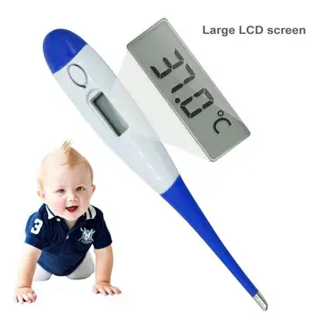 Electronic Digital Medical Baby Kit Thermometer Infant Mouth Rectum Armpit Body Temperature Measuring with LCD Display
Electronic Digital Medical Baby Kit Thermometer Infant Mouth Rectum Armpit Body Temperature Measuring with LCD Display
