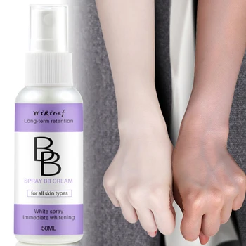 50ml Moisturizing Foundation Face Brighten Portable Makeup Lazy Ladies Concealer Summer Long Lasting Spray BB Cream Skin Care
50ml Moisturizing Foundation Face Brighten Portable Makeup Lazy Ladies Concealer Summer Long Lasting Spray BB Cream Skin Care