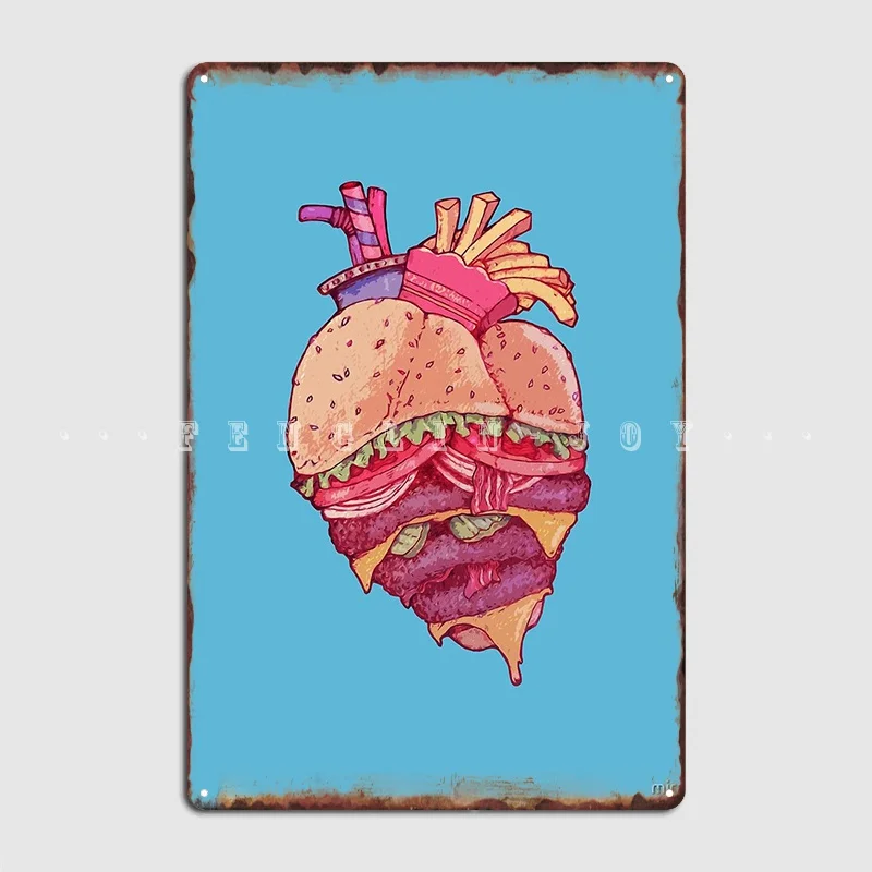 Inner Fast Food Metal Sign Club Home Kitchen Customize Painting Décor Tin Sign Posters
Inner Fast Food Metal Sign Club Home Kitchen Customize Painting Décor Tin Sign Posters