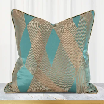 Luxury Cushion Cover 50x50 Geometric Design Sofa Pillowcase Decorative Throw Pillow Cover For Hotel Villa Home Decoration
Luxury Cushion Cover 50x50 Geometric Design Sofa Pillowcase Decorative Throw Pillow Cover For Hotel Villa Home Decoration