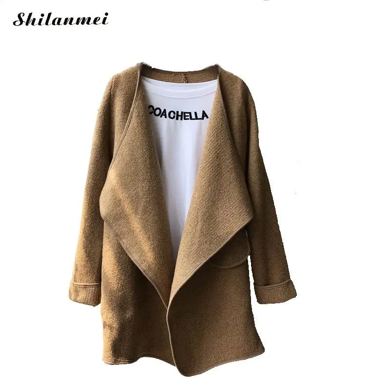 Womens Cardigan Coats Autumn And Winter Ladies Loose Sweater Cardigan Coats 2019 Loose Thermal Solid Color Womens Sweater Coat
Womens Cardigan Coats Autumn And Winter Ladies Loose Sweater Cardigan Coats 2019 Loose Thermal Solid Color Womens Sweater Coat
