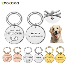 Customized Dog ID Tags Metal Name Tags for Puppies Cat Anti-Lost Pet Nameplate for Dogs Pitbull Cats Engraving Fee Included
Customized Dog ID Tags Metal Name Tags for Puppies Cat Anti-Lost Pet Nameplate for Dogs Pitbull Cats Engraving Fee Included