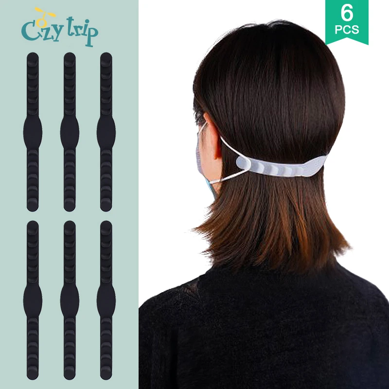 6pcs Face Mask Ear Protective Band 5 Gears Adjustable Anti-Pain Mask Extend Strap Face Masks Accessories
6pcs Face Mask Ear Protective Band 5 Gears Adjustable Anti-Pain Mask Extend Strap Face Masks Accessories