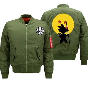 8XL Loose Oversize Bomber Jacket Men Anime Dragon Ball Army Green Military Mens Jackets Thick Coat Autumn Winter 2019 Streetwear
8XL Loose Oversize Bomber Jacket Men Anime Dragon Ball Army Green Military Mens Jackets Thick Coat Autumn Winter 2019 Streetwear