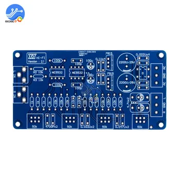 NE5532 Amplifier PCB Board 50K Potentiometers Volum Control AC 15V DIY Kit AMP Board
NE5532 Amplifier PCB Board 50K Potentiometers Volum Control AC 15V DIY Kit AMP Board