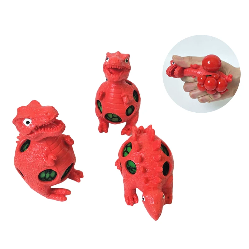 TPR Toy Dinosaur Model Grape Venting Squeeze Balls Pressure Stress Relief Ball Toy For Children Gift Alleviate Autism ADHD J0111
TPR Toy Dinosaur Model Grape Venting Squeeze Balls Pressure Stress Relief Ball Toy For Children Gift Alleviate Autism ADHD J0111