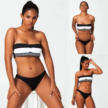 2020 Newest Underwear Set Women Sexy Block High Cut Tube Biquini Split Bathing Suit Off Shoulder Lengerie Patchwork Intimate
2020 Newest Underwear Set Women Sexy Block High Cut Tube Biquini Split Bathing Suit Off Shoulder Lengerie Patchwork Intimate