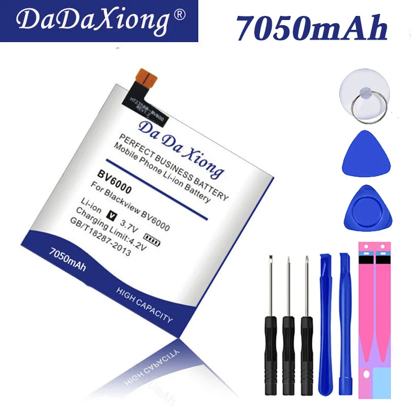 high capacity 7050mAh V756161P for Blackview BV6000 Battery for Blackview BV6000S Cell Phone battery
high capacity 7050mAh V756161P for Blackview BV6000 Battery for Blackview BV6000S Cell Phone battery