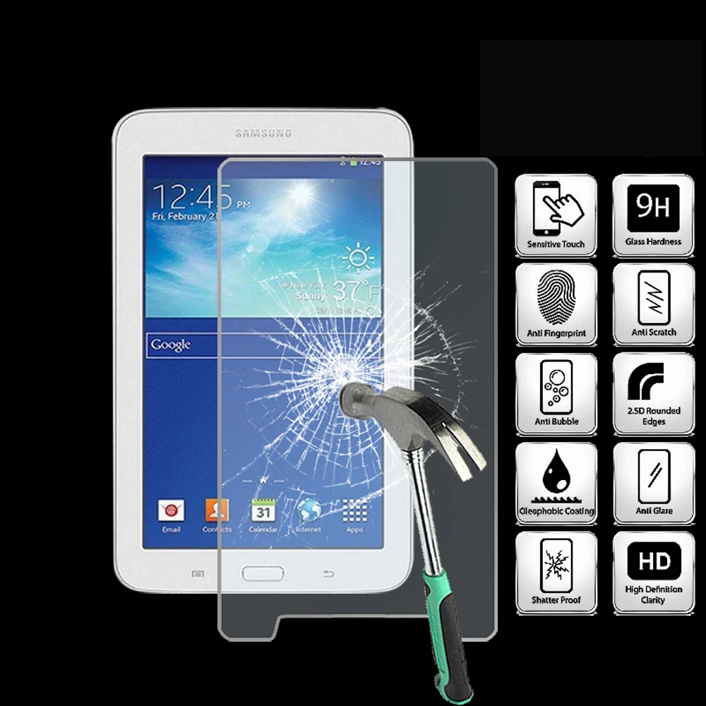 For Samsung Galaxy Tab 3 V 7.0 T116 - Tablet Tempered Glass Screen Protector Cover Screen Film Protector Guard Cover
For Samsung Galaxy Tab 3 V 7.0 T116 - Tablet Tempered Glass Screen Protector Cover Screen Film Protector Guard Cover