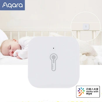 AQara Temperature Humidity Sensor ZigBee Wireless Connection Automatic Alarm Smart Home Device work with Mi Home APP
AQara Temperature Humidity Sensor ZigBee Wireless Connection Automatic Alarm Smart Home Device work with Mi Home APP