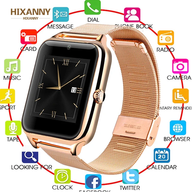 Z60 Smart Watch for Men Fitness Bracelet IP67 Waterproof with SIM Card Slot Women Smartwatch Clock for Apple iOS Android Phone
Z60 Smart Watch for Men Fitness Bracelet IP67 Waterproof with SIM Card Slot Women Smartwatch Clock for Apple iOS Android Phone