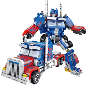 Transformers Toy 32cm Optimus Prime Transforming Robot Assembled Building Block Children's Toy Collection Model
Transformers Toy 32cm Optimus Prime Transforming Robot Assembled Building Block Children's Toy Collection Model