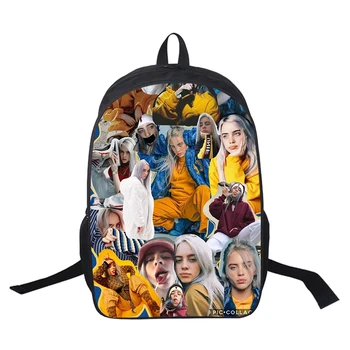 New Fashion Billie Eilish Bookbag Mochila Feminina Women Backpack Travel Backpack School Bags for Teenage Girls Laptop Backpack 
New Fashion Billie Eilish Bookbag Mochila Feminina Women Backpack Travel Backpack School Bags for Teenage Girls Laptop Backpack
