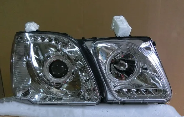 Led Headlight Daytime Running DRL for Lexus Lx470 98-08 Angel eye turn signal Автомобильные лампы
Led Headlight Daytime Running DRL for Lexus Lx470 98-08 Angel eye turn signal Автомобильные лампы