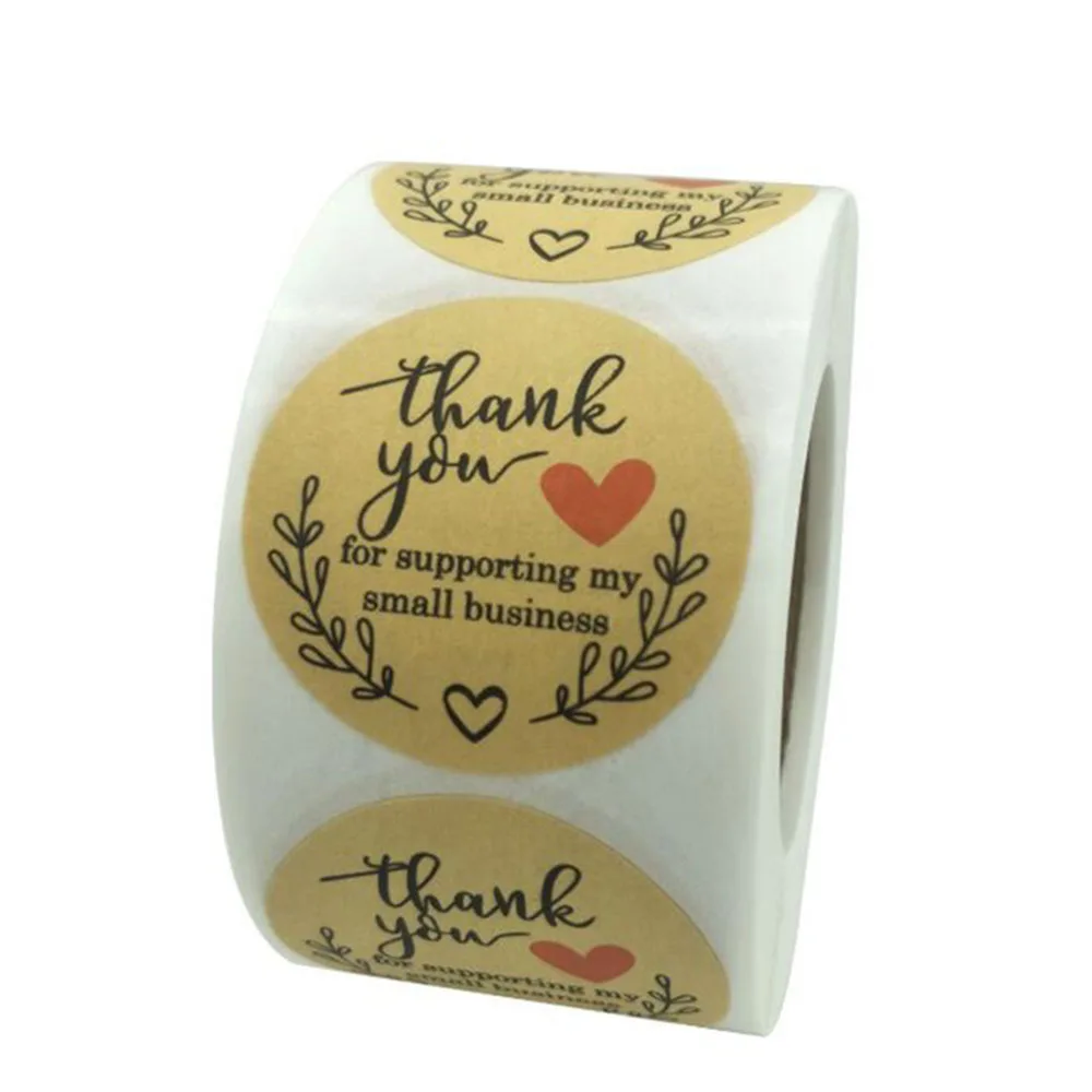 500pcs 1Inch Thank You for Supporting My Small Business For Business Envelope Packaging Gift Card Stationery Stickers
500pcs 1Inch Thank You for Supporting My Small Business For Business Envelope Packaging Gift Card Stationery Stickers