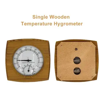 2019 New Sauna Thermometer&Hygrometer 2 In 1 Wood Hygrothermograph Sauna Room Accessories
2019 New Sauna Thermometer&Hygrometer 2 In 1 Wood Hygrothermograph Sauna Room Accessories
