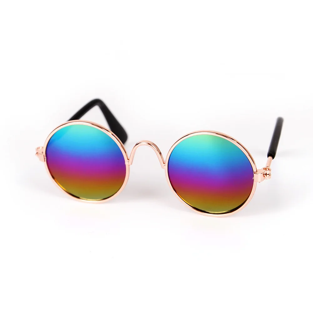 Pet Sunglasses Classic Retro Circular Metal Sunglasses for Cat,Chihuahua or Small Dogs (Multicolored)1 PC
Pet Sunglasses Classic Retro Circular Metal Sunglasses for Cat,Chihuahua or Small Dogs (Multicolored)1 PC