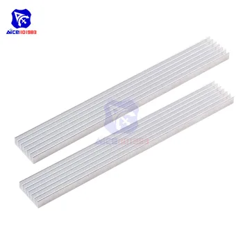 diymore 2PCS/Lot 150x20x6mm Heat Sink Aluminum Cooling Heatsink for CPU IC Chips Memory VGA Northbridge Southbridge CMOS Relay
diymore 2PCS/Lot 150x20x6mm Heat Sink Aluminum Cooling Heatsink for CPU IC Chips Memory VGA Northbridge Southbridge CMOS Relay