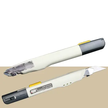 Multifunction Japanese GOOD DESIGN Precision Cutter Utility Knife Blades 9mm for engraving Box Paper Mini Metal Art Knife
Multifunction Japanese GOOD DESIGN Precision Cutter Utility Knife Blades 9mm for engraving Box Paper Mini Metal Art Knife