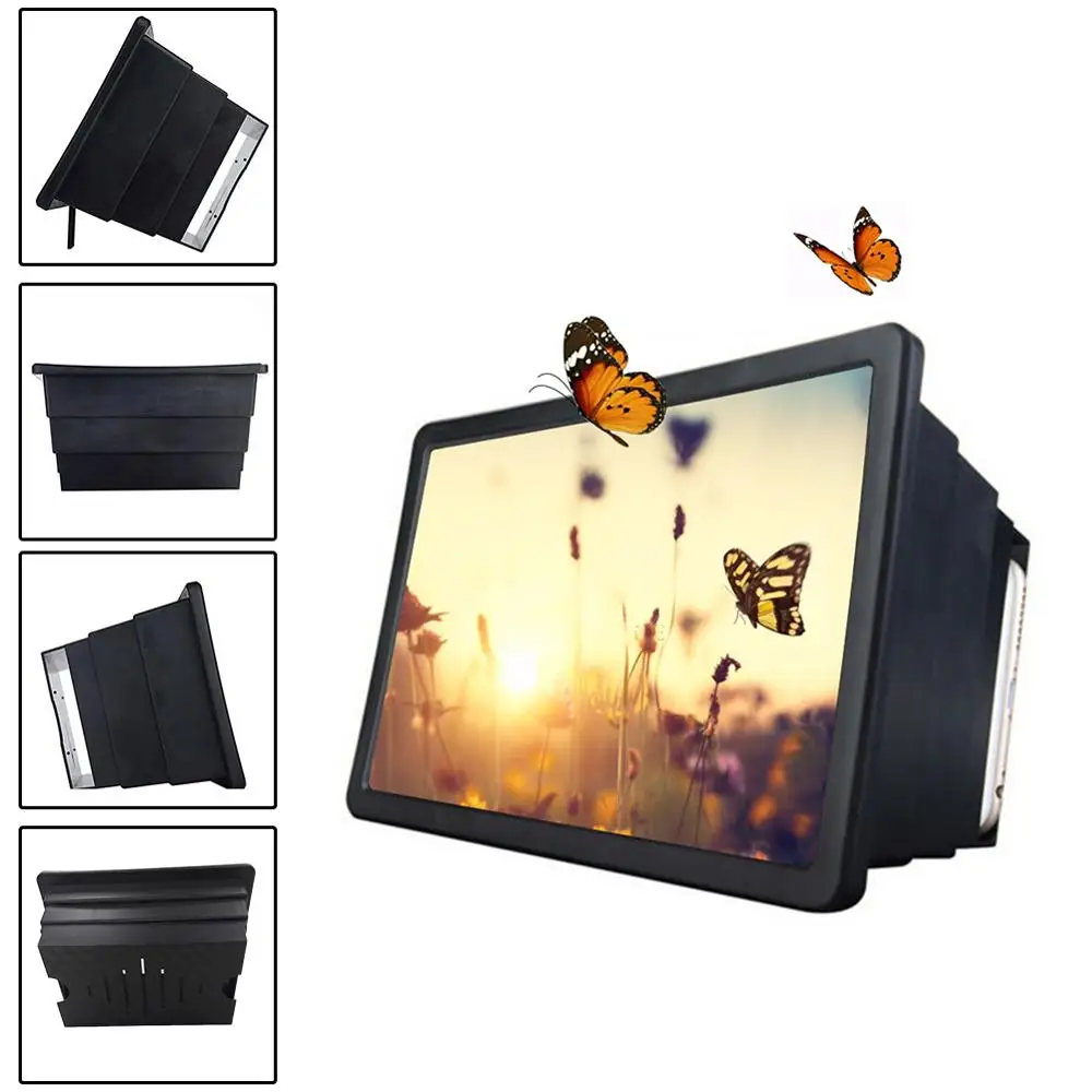 Mobile Phone Screen Magnifier 3D Smart Phone Magnifying Portable Holder Bracket Magnifier Stereoscopic Amplifying Bracket
Mobile Phone Screen Magnifier 3D Smart Phone Magnifying Portable Holder Bracket Magnifier Stereoscopic Amplifying Bracket