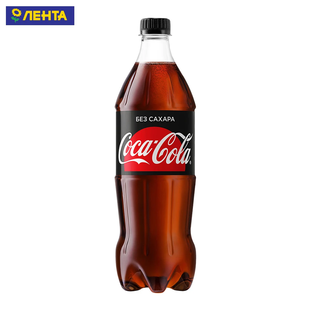 Напиток coca-cola zero газированный 0.9л пл/бут (5449000231659)