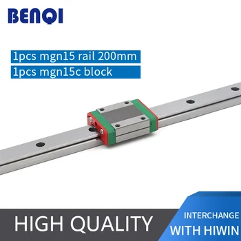 free shipping chinese 15mm cnc linear guide block / carriage MGN15C + linear rail MGN15-200mm linear motion rail
free shipping chinese 15mm cnc linear guide block / carriage MGN15C + linear rail MGN15-200mm linear motion rail