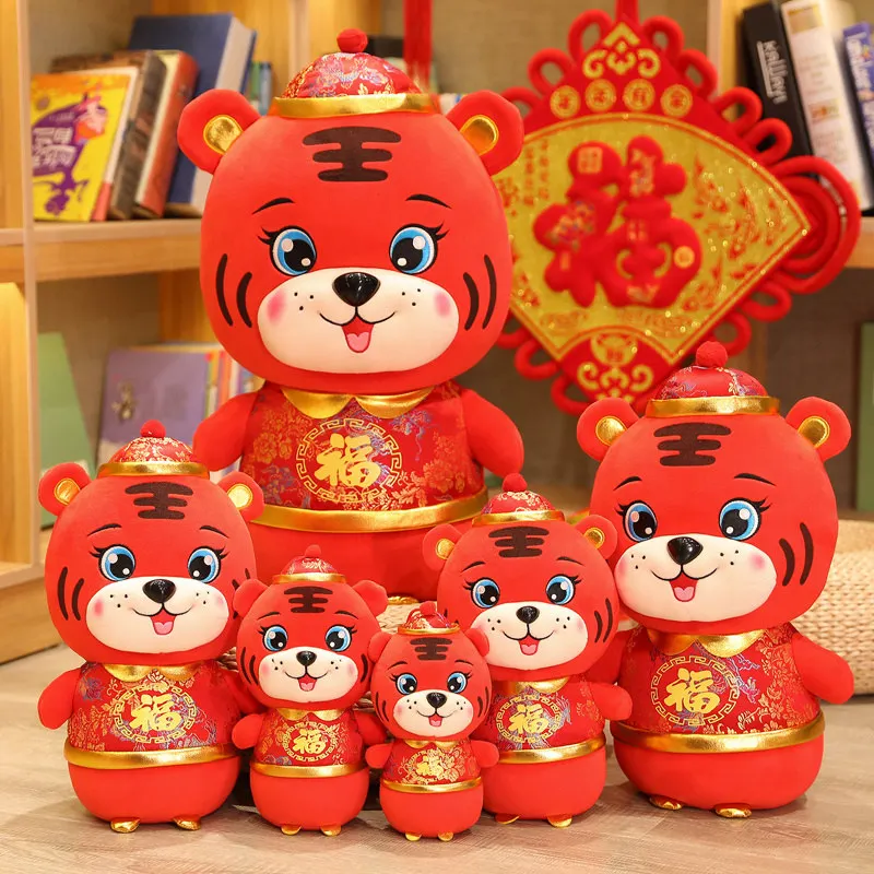 1 см 15-55 2022 китайская Новогодняя декоративная игрушка красный праздничный костюм