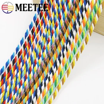 Meetee 10m Twisted Rope Cotton Cord DIY Hand-woven Pants Harness Cap Bag Ropes Craft Decoration Cord for Drawstring Belt BD218
Meetee 10m Twisted Rope Cotton Cord DIY Hand-woven Pants Harness Cap Bag Ropes Craft Decoration Cord for Drawstring Belt BD218
