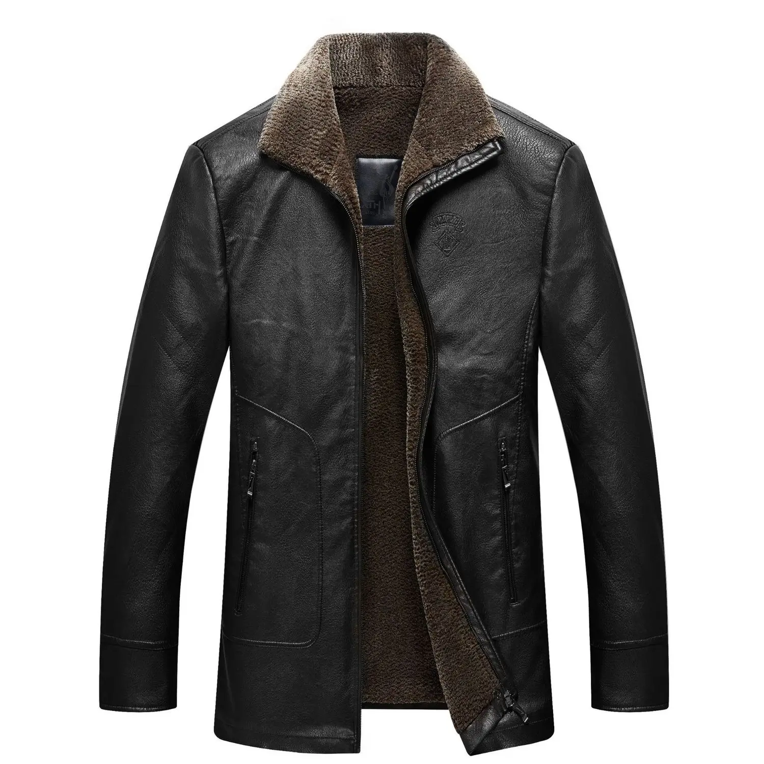 Gao File Card Big Size Leather Coat Male Middle Age Plus Fat Plus Large Size Plus Velvet Thicken Medium Length Money Coat Loose
Gao File Card Big Size Leather Coat Male Middle Age Plus Fat Plus Large Size Plus Velvet Thicken Medium Length Money Coat Loose
