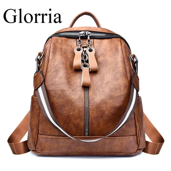 Glorria Waterproof Backpack Women Casual Leather BackPack Lady School Bags for Women 2019 Book Headphone Plug Mochila Feminina
Glorria Waterproof Backpack Women Casual Leather BackPack Lady School Bags for Women 2019 Book Headphone Plug Mochila Feminina