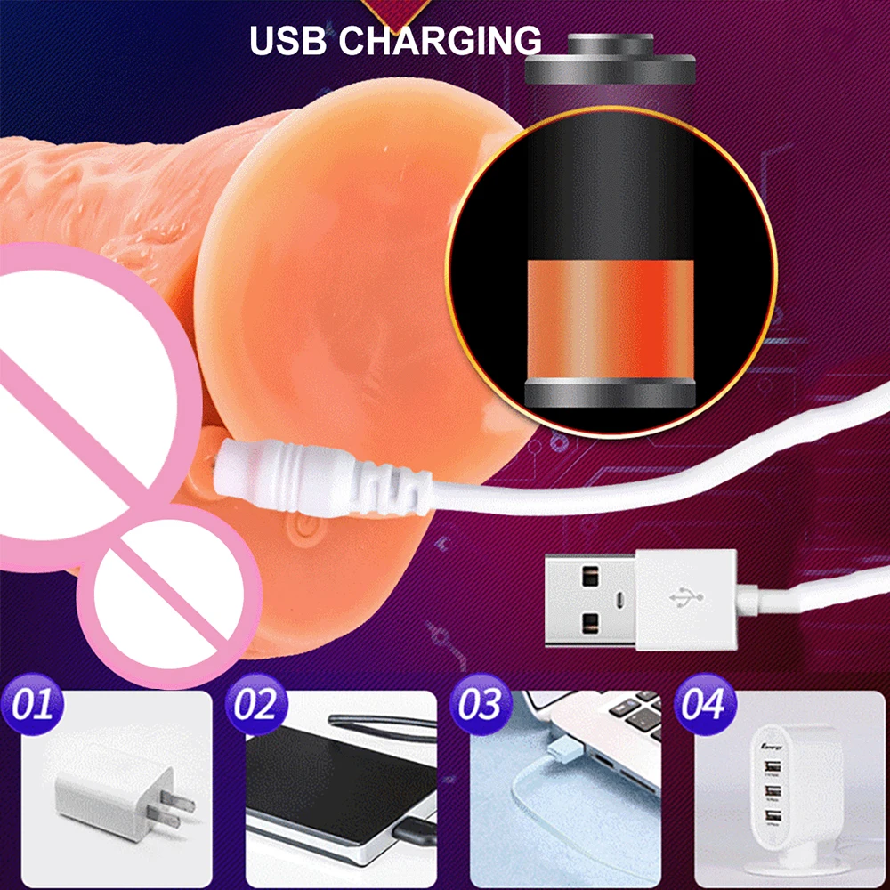 Фаллоимитатор Paradise Беспроводной Телескопический