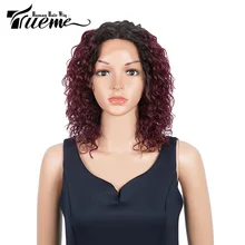 Trueme Curly Lace Front Human Hair Wigs Brazilian Water Wave Bob Lace Human Hair Wig Ombre Blonde Black Cheap Bob Wig For Women
Trueme Curly Lace Front Human Hair Wigs Brazilian Water Wave Bob Lace Human Hair Wig Ombre Blonde Black Cheap Bob Wig For Women