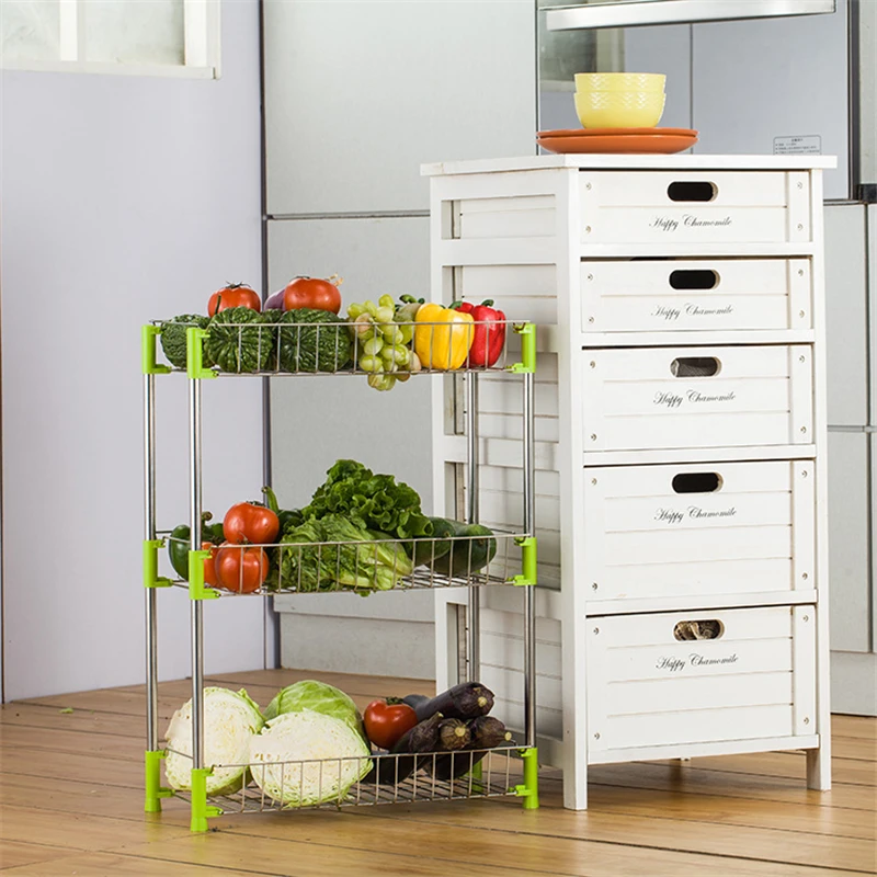 Creative Three-layer Square Storage Rack Multi-purpose Tableware Kitchenware Vegetable Fruit Storage Holders Drain Organization
Creative Three-layer Square Storage Rack Multi-purpose Tableware Kitchenware Vegetable Fruit Storage Holders Drain Organization