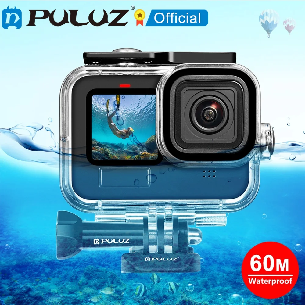 PULUZ для GoPro HERO11 10 9 Black / 8 Black 60m водонепроницаемый защитный чехол с пряжкой базовое крепление и винтовой крышкой для дайвинга
PULUZ для GoPro HERO11 10 9 Black / 8 Black 60m водонепроницаемый защитный чехол с пряжкой базовое крепление и винтовой крышкой для дайвинга