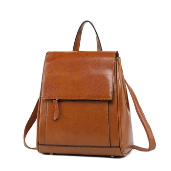 New Female Shoulder Bag Genuine Leather Travel Backpack Ladies School Bags Rucksack Knapsack Vintage Cowhide Women Backpacks 
New Female Shoulder Bag Genuine Leather Travel Backpack Ladies School Bags Rucksack Knapsack Vintage Cowhide Women Backpacks