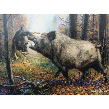 5D diy Diamond Painting Cross Stitch sets square Diamond Embroidery Wild boar Full Drill resin Paste Pattern Mosaic Home Decor
5D diy Diamond Painting Cross Stitch sets square Diamond Embroidery Wild boar Full Drill resin Paste Pattern Mosaic Home Decor