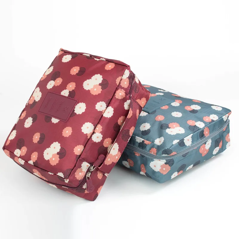 Travel Large-Volume Washed Oxford Cloth Cosmetic Bag Multi-functional Double Layer Floral Storgage Bag Clothes Organizing Bag
Travel Large-Volume Washed Oxford Cloth Cosmetic Bag Multi-functional Double Layer Floral Storgage Bag Clothes Organizing Bag