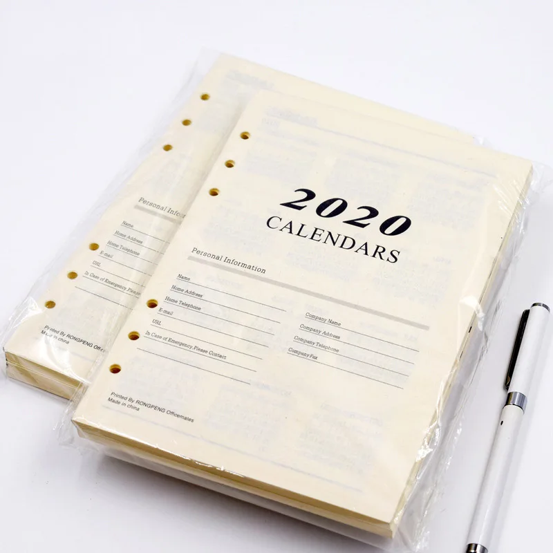 2020 Agenda A5 Diary Notebook Simple Schedule Book Student Diary Book School Office Supplies 14.2*20.6cm
2020 Agenda A5 Diary Notebook Simple Schedule Book Student Diary Book School Office Supplies 14.2*20.6cm