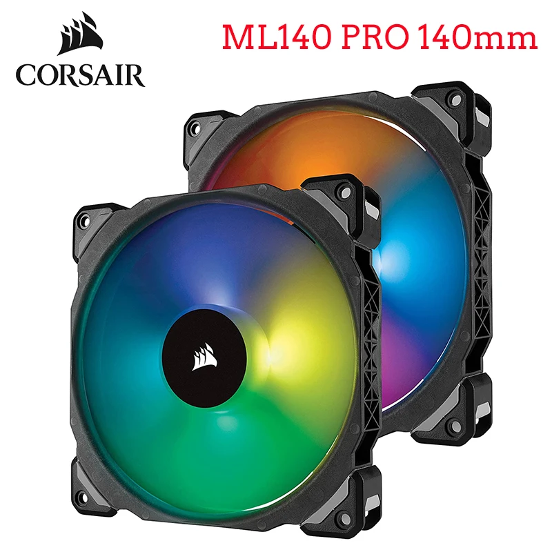 Corsair ML140 PRO 140 мм Премиум магнитная левитация RGB LED PWM вентилятор | Компьютеры и офис