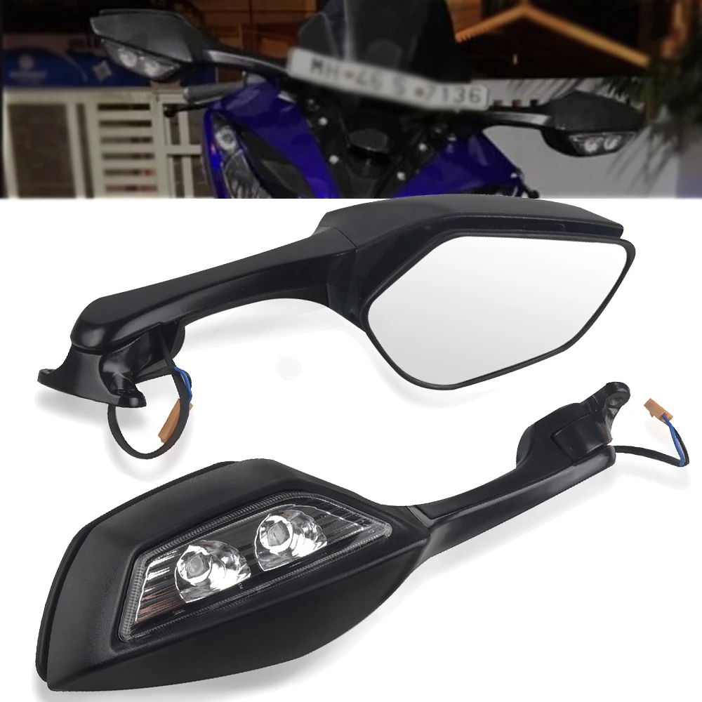 Moto Rear View Rearview Mirrors For KAWASAKI NINJA ZX10R ZX-10R ZX 10R 2011 2012 2013 2014 2015 Mirror LED Turn Light Signals
Moto Rear View Rearview Mirrors For KAWASAKI NINJA ZX10R ZX-10R ZX 10R 2011 2012 2013 2014 2015 Mirror LED Turn Light Signals