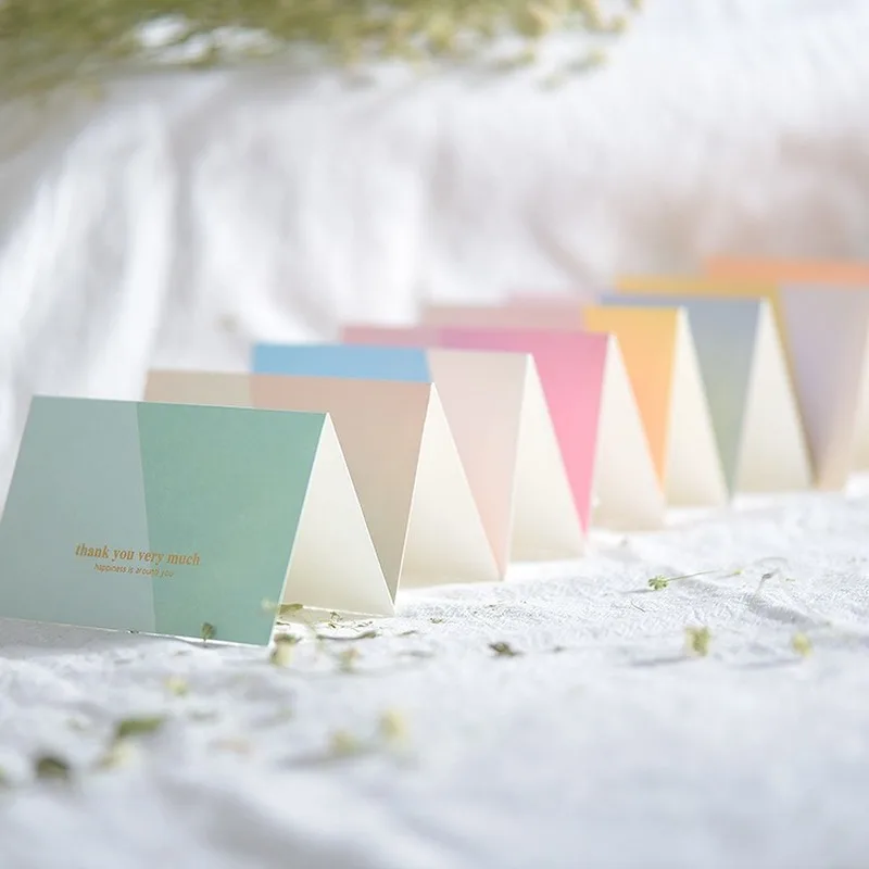 Hit Color Card Thank You English Greetings Creative Message Holiday Birthday Postcard DIY Collocation Cards Invitations
Hit Color Card Thank You English Greetings Creative Message Holiday Birthday Postcard DIY Collocation Cards Invitations